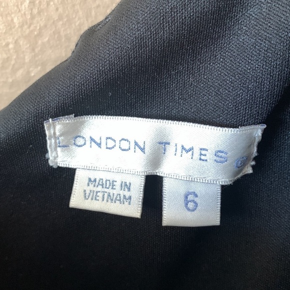 LONDON TIMES Tropical One Shoulder Maxi Dress - Picture 5 of 9